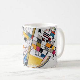 Delicate Tension No.85, Wassily Kandinsky Coffee Mug
