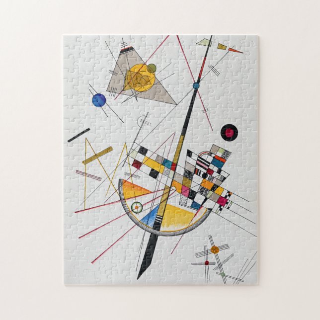 Delicate Tension No.85, Wassily Kandinsky Jigsaw Puzzle (Vertical)