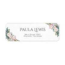 Delicate Watercolor Floral Bloom