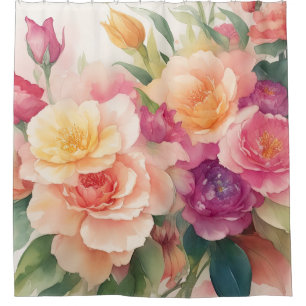 Delicate Watercolor Floral Painting