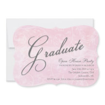 Delicate Watercolor Open House Party Invitations