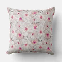 Delicate white and pink floral