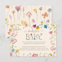 Delicate Wildflower floral garden Books for Baby