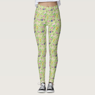 Delicate wildflower print All-Over-Print Leggings