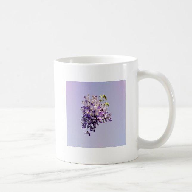 Delicate Wisteria Coffee Mug (Right)