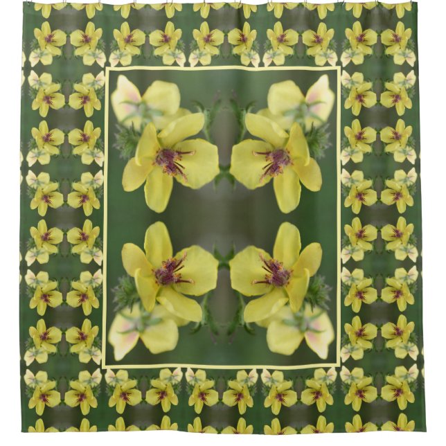 Delicate Yellow Wildflower Abstract Art (Front)