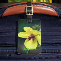 Delicate Yellow Wildflower Personalized