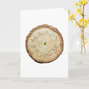 Délicieux gâteau drôle carte d'anniversaire