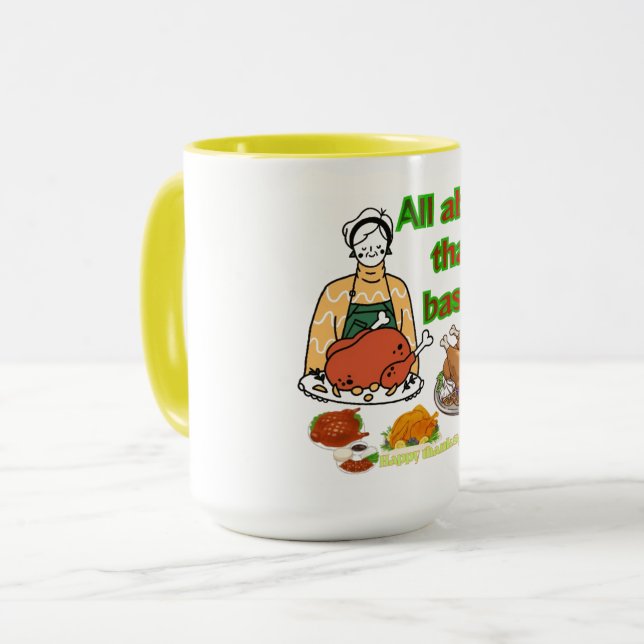Delicious Baste Mug (Front Left)