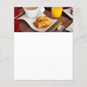 Delicious breakfast flyer