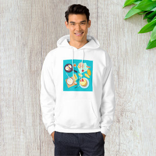 Delicious Breakfast Pancakes Eggs Coffee  Hoodie
