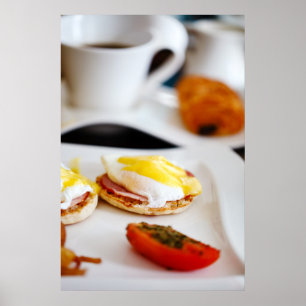 Delicious breakfast poster