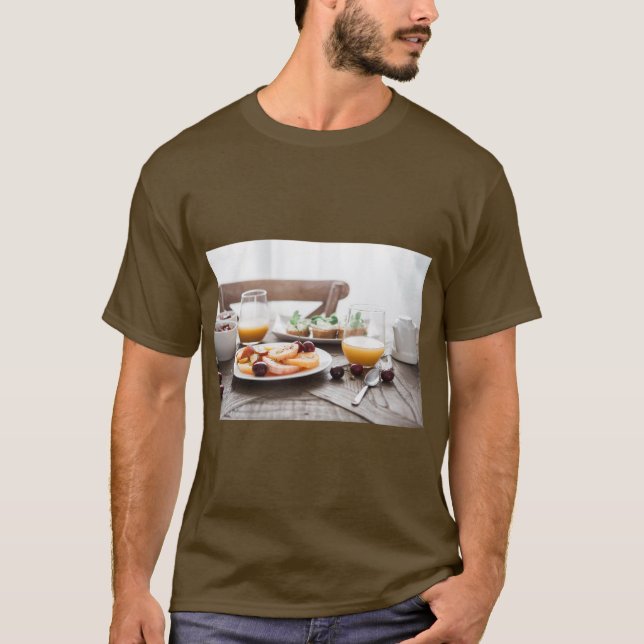 Delicious Breakfast Vibes Tee (Front)