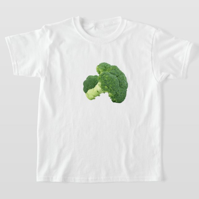 Delicious broccoli is here T-Shirt (Laydown)
