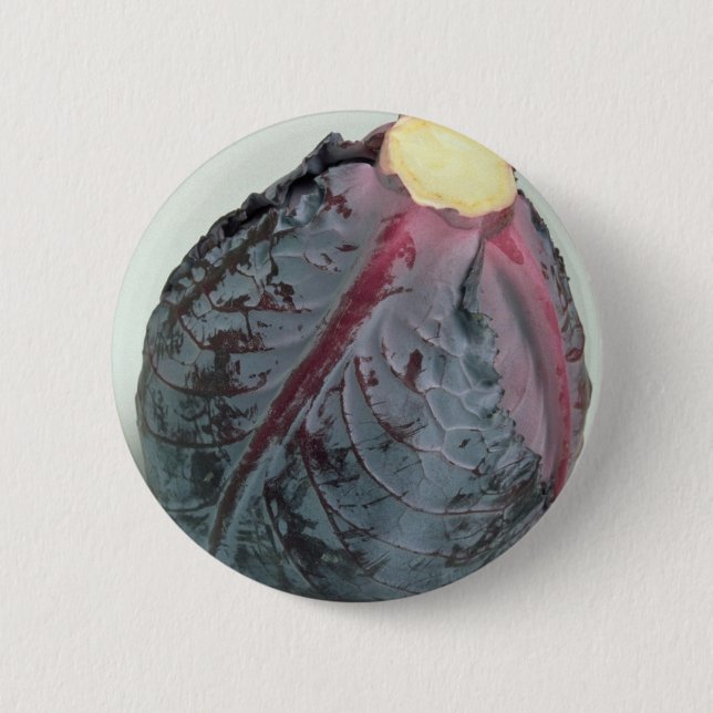 Delicious Cabbage 2 Inch Round Button (Front)