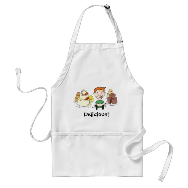 Delicious  Cakes Apron (Front)