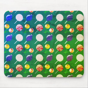 Delicious candy pattern mouse pad