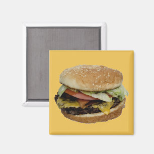 Delicious Cheeseburger Magnet