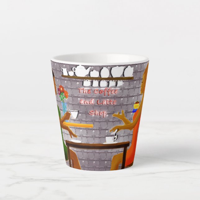 Delicious Coffee With A Cup Of Friendship (Front)