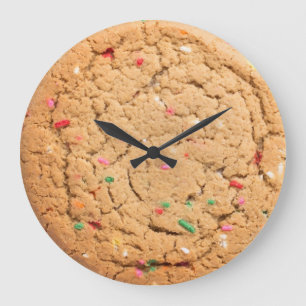 DELICIOUS COOKIE BISCUIT LARGE CLOCK