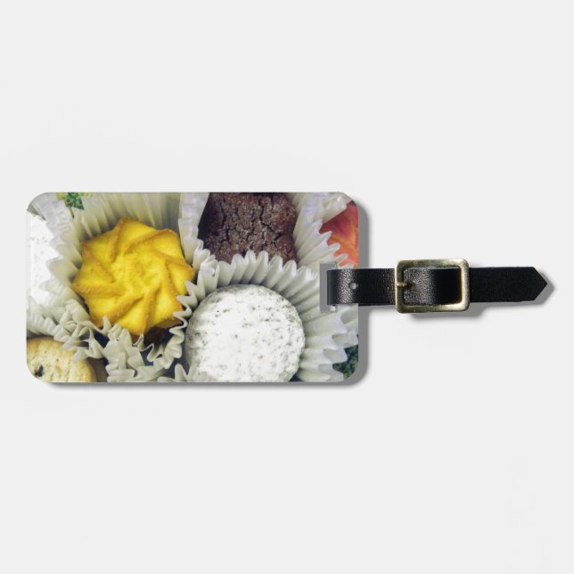 Delicious Cookies Luggage Tag (Front Horizontal)