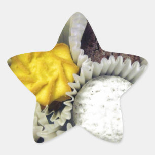 Delicious Cookies Star Sticker