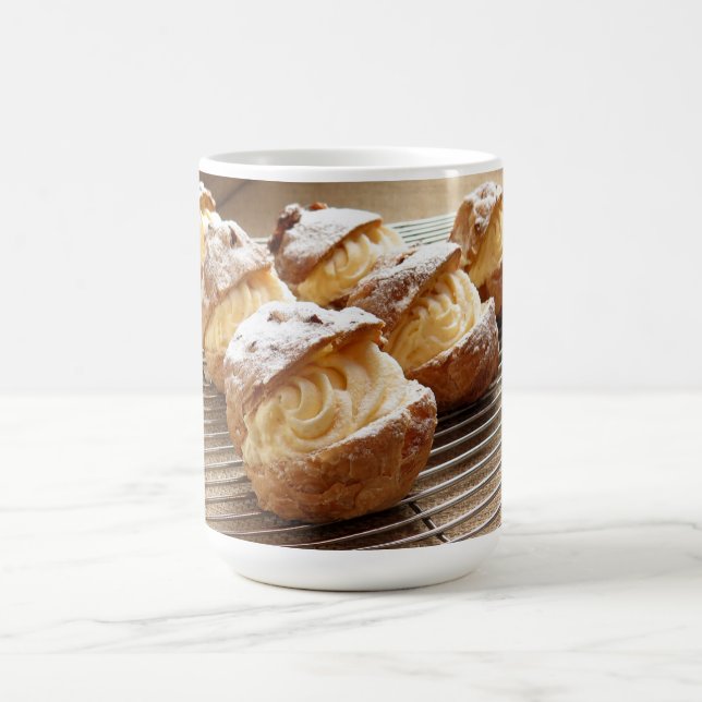 Delicious Cream Puffs Coffee Mug (Center)