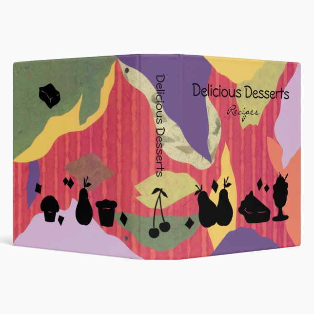 Delicious Desserts Binder (Background)