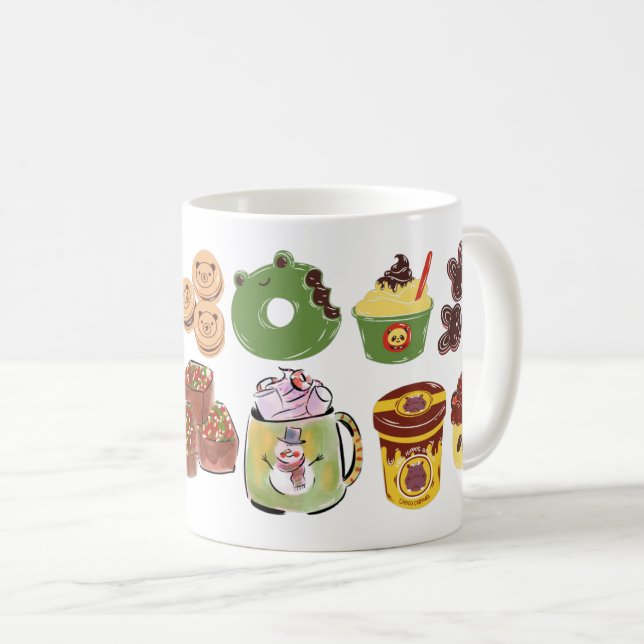 Delicious Desserts Collection Coffee Mug (Front Right)