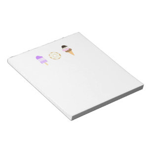 Delicious Desserts Notepad