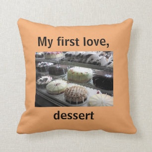 Delicious Desserts on Throw Pillow