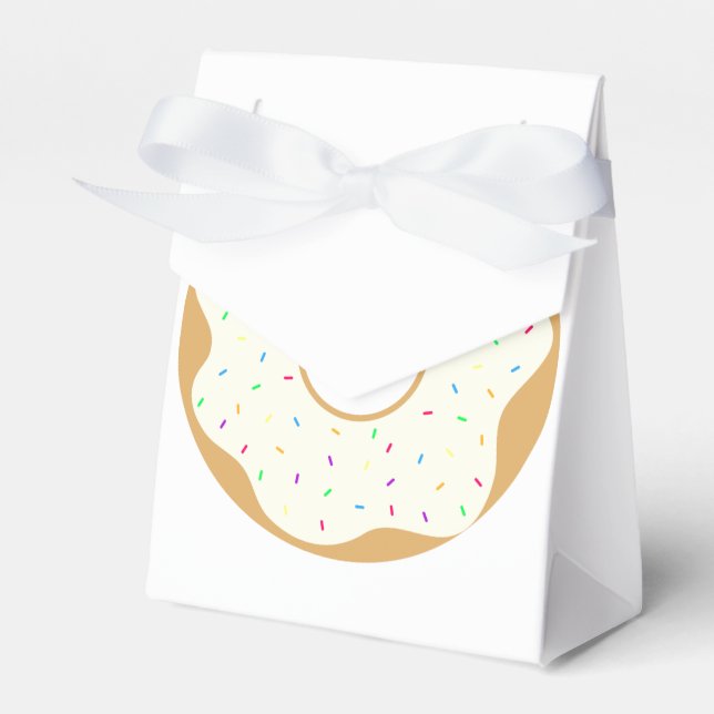 Delicious Doughnut Favor Box (Front Side)