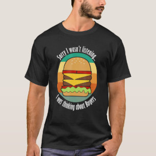 Delicious Food Burger Hamburger Chef T-Shirt