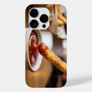 Delicious French Fry and Ketchup Dip iPhone Case