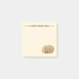 Delicious Garlic Naan Bread Indian Flatbread Baker Post-it Notes