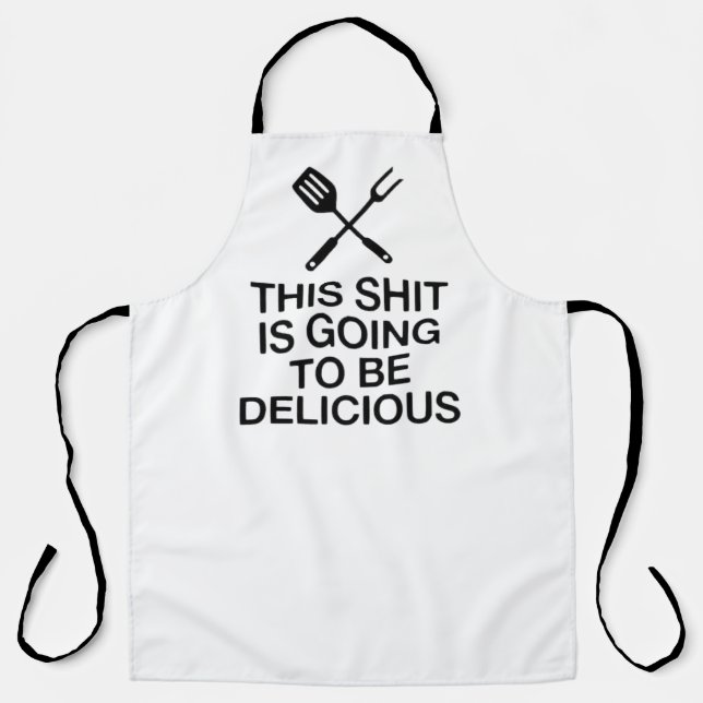 Delicious Grilling Apron (Front)