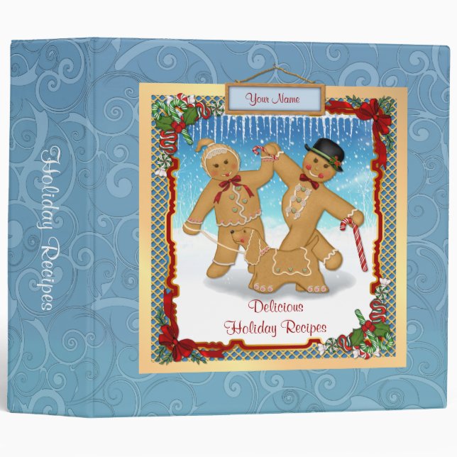 Delicious Holiday Recipes - Customize Binder (Front/Spine)