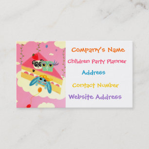 Delicious Imagination Party Business Card