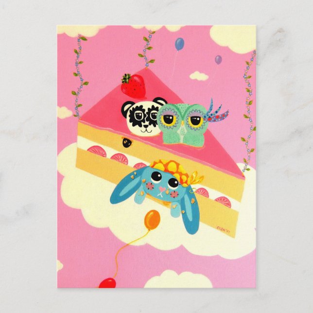 Delicious Imagination Postcard (Front)