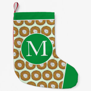 Delicious Latkes Potato Pancakes Hanukkah Cuisine Small Christmas Stocking