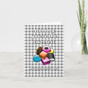 Delicious Liquorice Confectionery Card