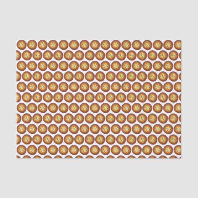 Delicious Malpua Indian Pancake Mithai Sweets Tissue Paper (Front)