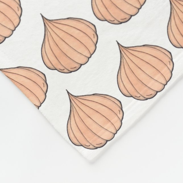 Delicious Modak Coconut Mithai Indian Sweet Fleece Blanket (Corner)