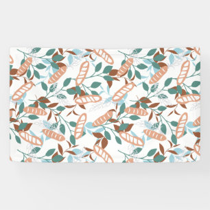 Delicious Organic Wheat Baguette Pattern Banner