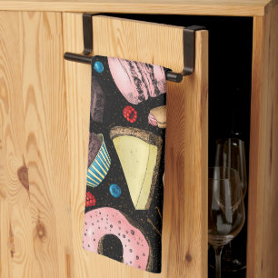 Delicious pattern kitchen towel