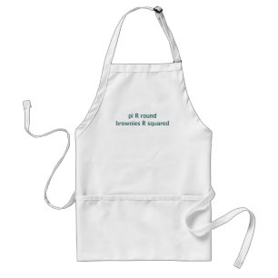 Delicious "pi" - math apron