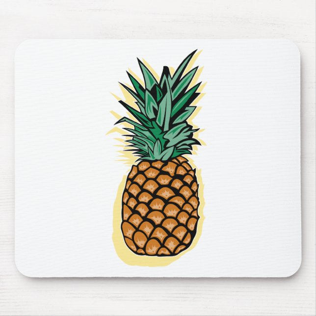 Delicious Pineapple Mouse Pad (Front)