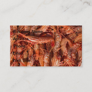 Delicious Prawns Business Card