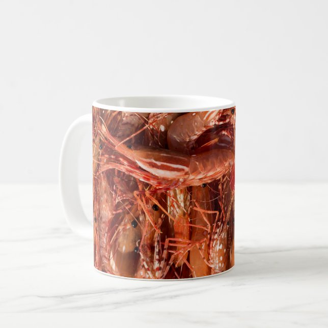 Delicious Prawns Coffee Mug (Front Left)