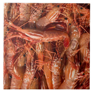Delicious Prawns Tile